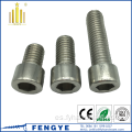 Muestra libre Tornillo de tapa de enchufe Allen de acero inoxidable de acero inoxidable